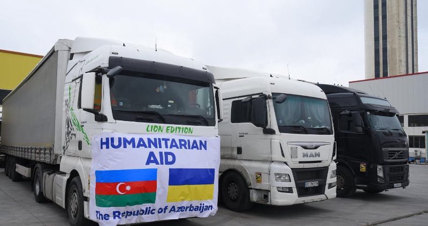 Cari ildə Ukraynaya göstərilən humanitar yardımın məbləği açıqlanıb Cari ildə Ukraynaya göstərilən humanitar yardımın məbləği açıqlanıb