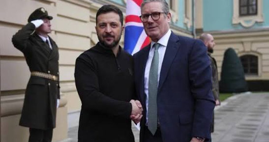 Zelenski Trampla görüşdən əvvəl Britaniyanın Baş naziri ilə danışıb Zelenski Trampla görüşdən əvvəl Britaniyanın Baş naziri ilə danışıb