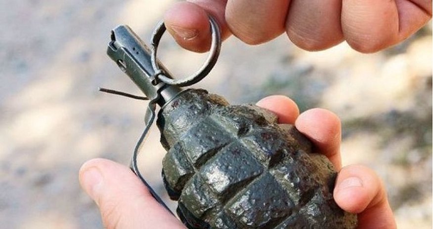 Bakıda qumbara tapılıb Bakıda qumbara tapılıb