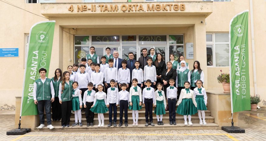 Yaşıl ASAN” ekoloji proqramı çərçivəsində “Balaca Ekoloqlar” layihəsi davam edir Yaşıl ASAN” ekoloji proqramı çərçivəsində “Balaca Ekoloqlar” layihəsi davam edir