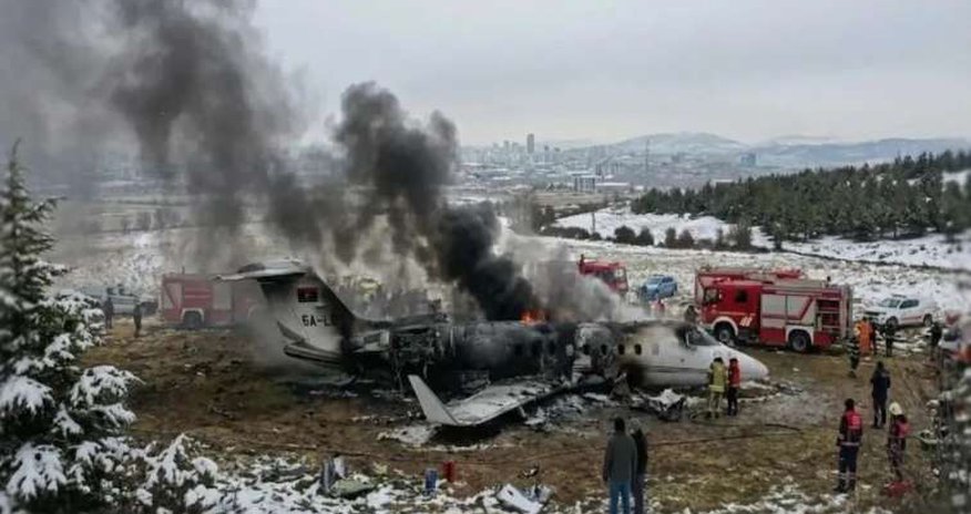 Türkiyədə qəzaya uğrayan təyyarənin qara qutusu Britaniyada təhlil ediləcək Türkiyədə qəzaya uğrayan təyyarənin qara qutusu Britaniyada təhlil ediləcək