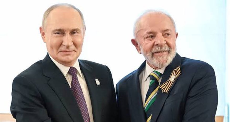 Putin Braziliya prezidenti ilə Venesueladakı vəziyyəti müzakirə edib Putin Braziliya prezidenti ilə Venesueladakı vəziyyəti müzakirə edib