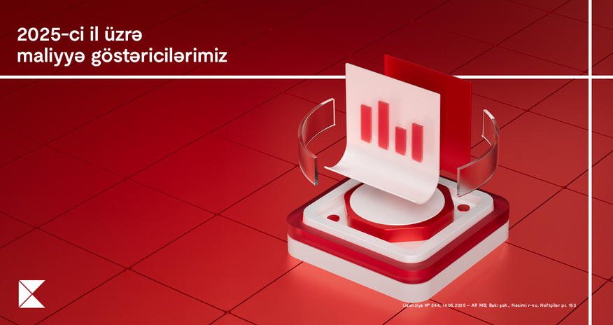 Ölkənin birinci bankı cəmi gəlirlilik üzrə 2025-ci ilin lideridir:
1 milyard 881 milyon 674 min manat Ölkənin birinci bankı cəmi gəlirlilik üzrə 2025-ci ilin lideridir:
1 milyard 881 milyon 674 min manat