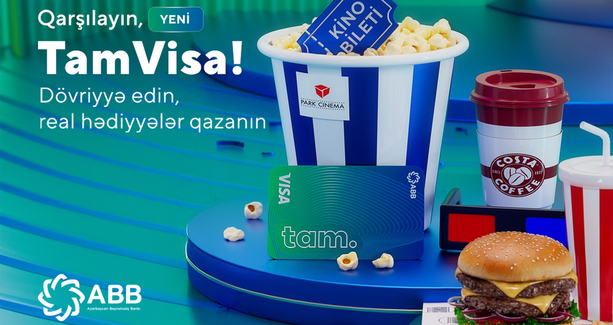Банк ABB представил карту Tam Visa Банк ABB представил карту Tam Visa