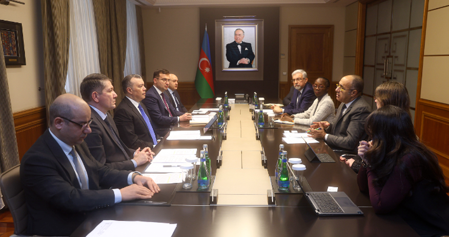 Azərbaycan Dünya Bankı ilə su və kənd təsərrüfatı sektorlarında əməkdaşlığı müzakirə edib Azərbaycan Dünya Bankı ilə su və kənd təsərrüfatı sektorlarında əməkdaşlığı müzakirə edib