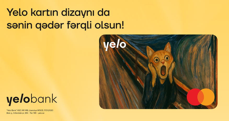 Make your payments enjoyable with the Yelo card! Make your payments enjoyable with the Yelo card!