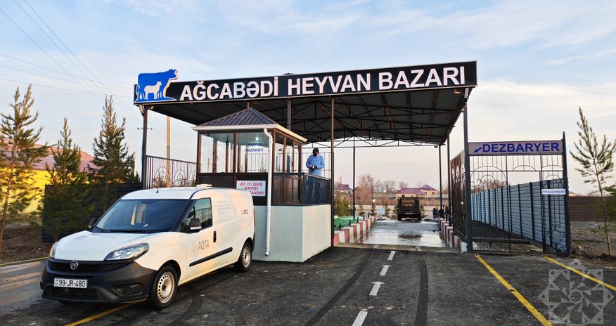Ağcabədidə heyvan satışı bazarı fəaliyyətə başlayıb Ağcabədidə heyvan satışı bazarı fəaliyyətə başlayıb
