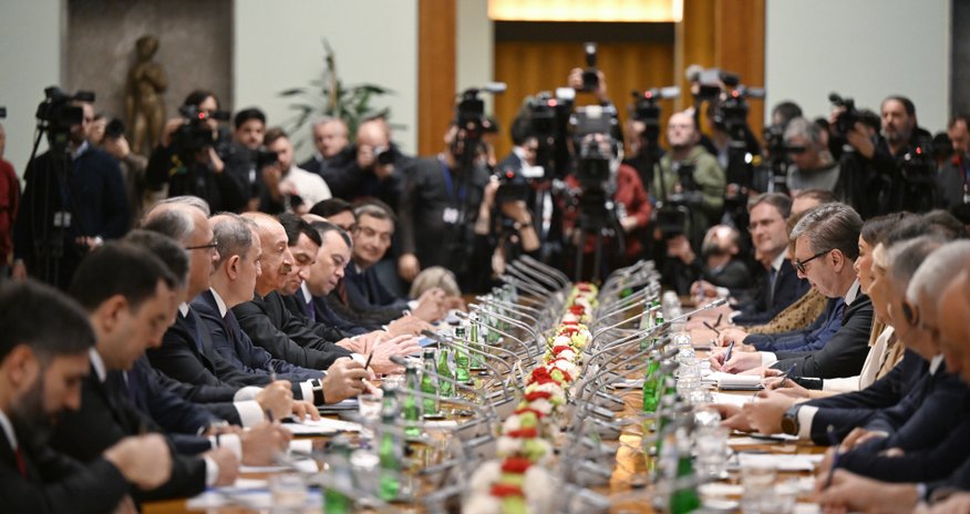 Belqradda Azərbaycan-Serbiya Strateji Tərəfdaşlıq Şurasının iclası keçirilib - Yenilənib Belqradda Azərbaycan-Serbiya Strateji Tərəfdaşlıq Şurasının iclası keçirilib - Yenilənib