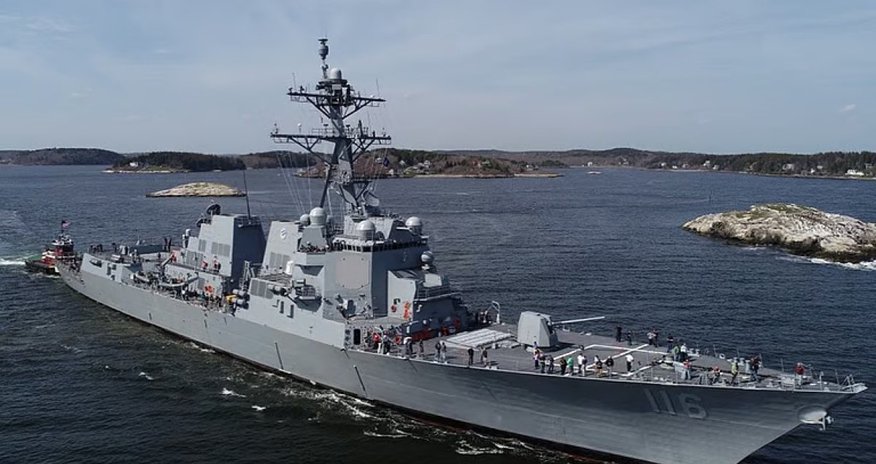 Ударный эсминец США держит курс на Ближний Восток обновлено Ударный эсминец США держит курс на Ближний Восток обновлено