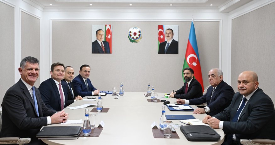 Əli Əsədov BP nümayəndə heyəti ilə əməkdaşlıq perspektivlərini müzakirə edib Əli Əsədov BP nümayəndə heyəti ilə əməkdaşlıq perspektivlərini müzakirə edib