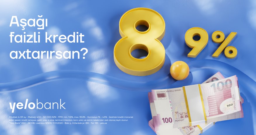 Sərfəli kredit axtarırsan? Sərfəli kredit axtarırsan?