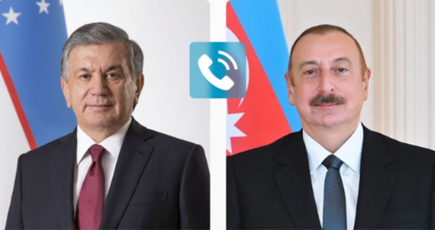 Mirziyoyev Prezidentə zəng etdi Mirziyoyev Prezidentə zəng etdi