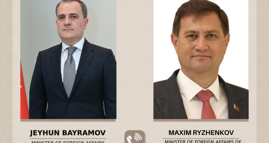 Belarusun XİN rəhbəri Ceyhun Bayramovazəng edib Belarusun XİN rəhbəri Ceyhun Bayramovazəng edib