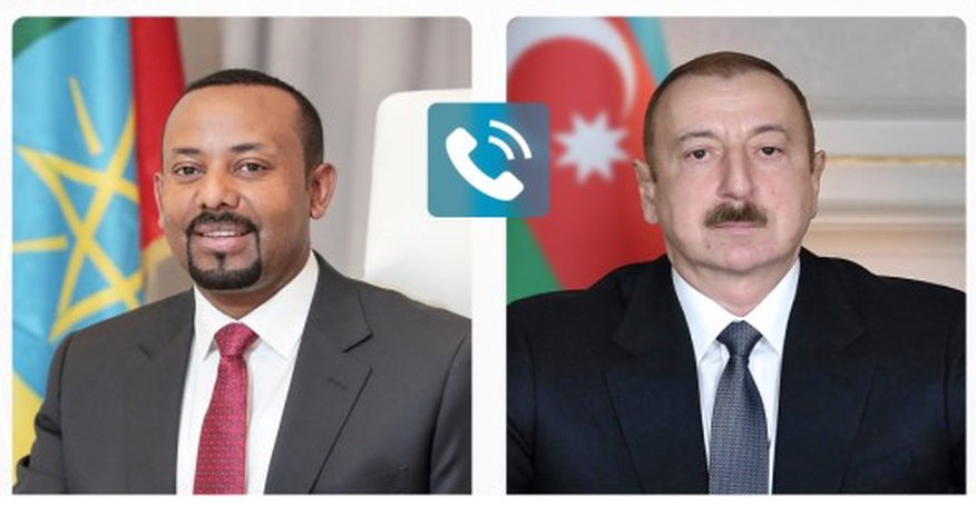 Efiopiyanın Baş naziri Prezident İlham Əliyevə zəng edib Efiopiyanın Baş naziri Prezident İlham Əliyevə zəng edib