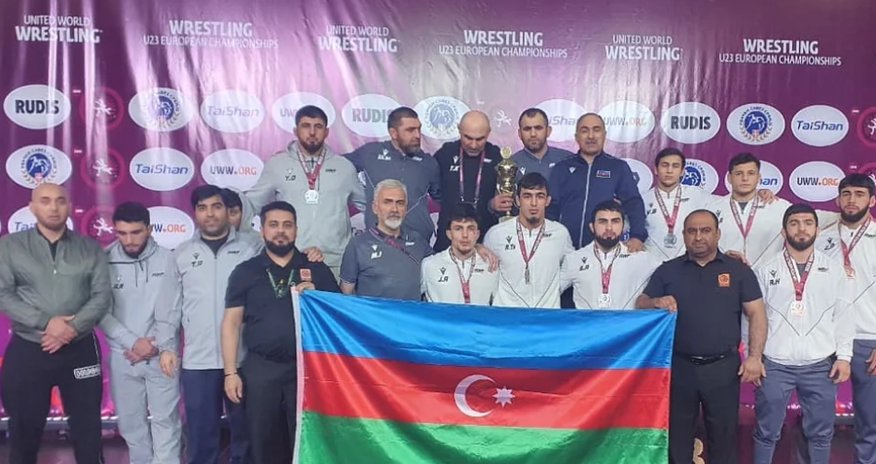 Сборная Азербайджана по вольной борьбе заняла второе место на ЧЕ в Сербии Сборная Азербайджана по вольной борьбе заняла второе место на ЧЕ в Сербии
