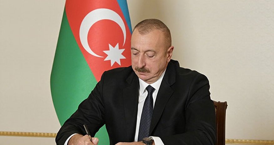 Prezident sərəncam imzalayıb Prezident sərəncam imzalayıb