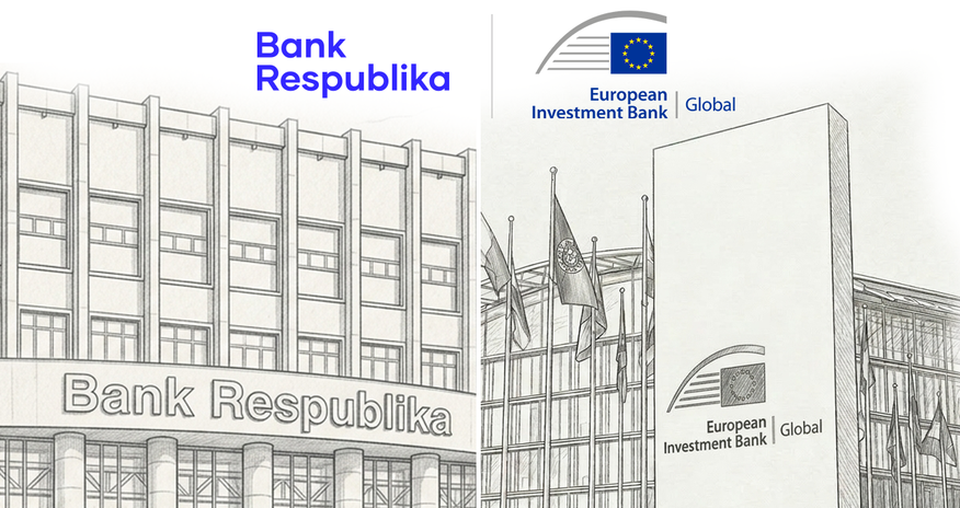 Bank Respublika and EIB Global sign a credit agreement using the Central Bank’s hedging mechanism Bank Respublika and EIB Global sign a credit agreement using the Central Bank’s hedging mechanism