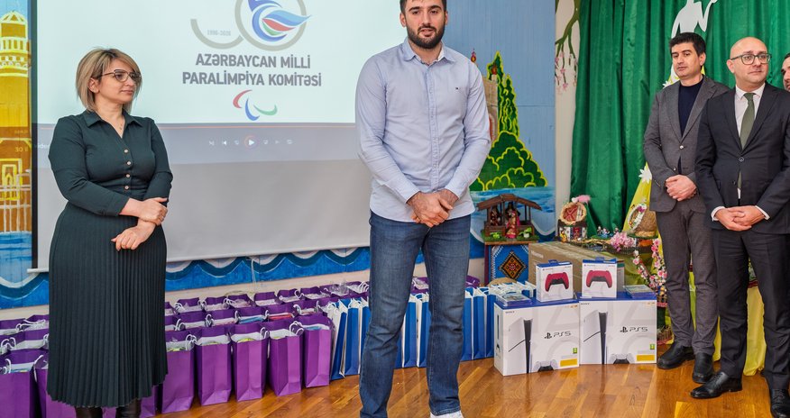 Azercell and the National Paralympic Committee visited Children’s Home No. 3 Azercell and the National Paralympic Committee visited Children’s Home No. 3
