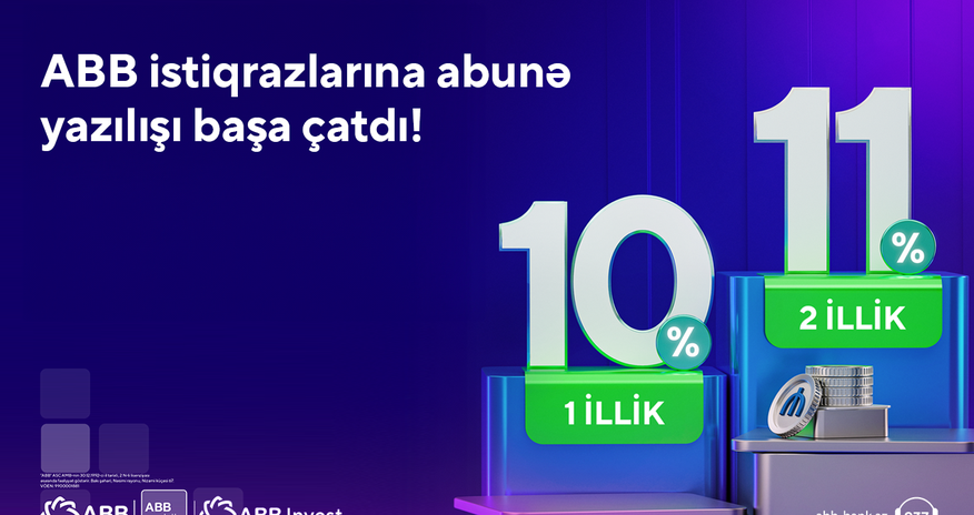 Subscription to ABB Bank Bonds Successfully Completed! Subscription to ABB Bank Bonds Successfully Completed!
