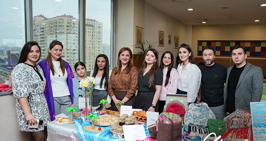 Azercell Könüllüləri Novruz və Ramazan bayramları münasibətilə xeyriyyə yarmarkası təşkil edib Azercell Könüllüləri Novruz və Ramazan bayramları münasibətilə xeyriyyə yarmarkası təşkil edib