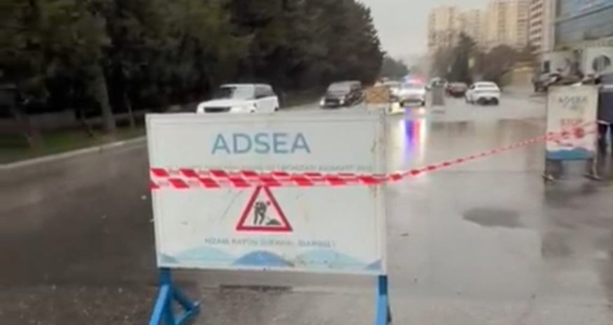 ADSEA intensiv yağışlarla əlaqədar gücləndirilmiş iş rejimində çalışır ADSEA intensiv yağışlarla əlaqədar gücləndirilmiş iş rejimində çalışır