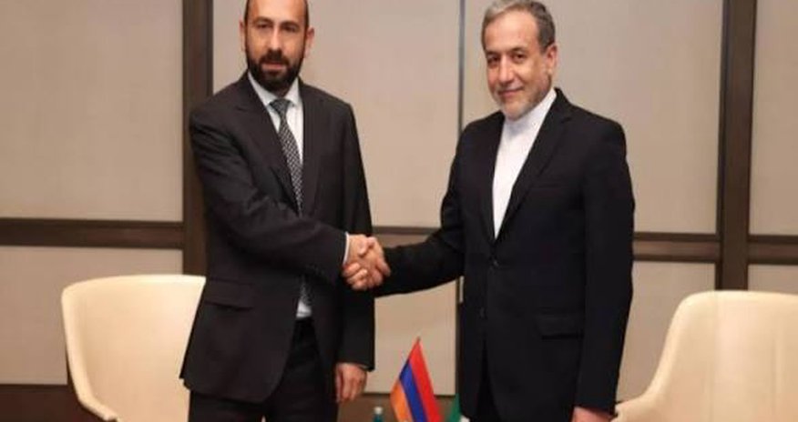 Mirzoyan və Əraqçi Yaxın Şərqdə gərginliyin nizamlanmasının yollarını müzakirə ediblər Mirzoyan və Əraqçi Yaxın Şərqdə gərginliyin nizamlanmasının yollarını müzakirə ediblər