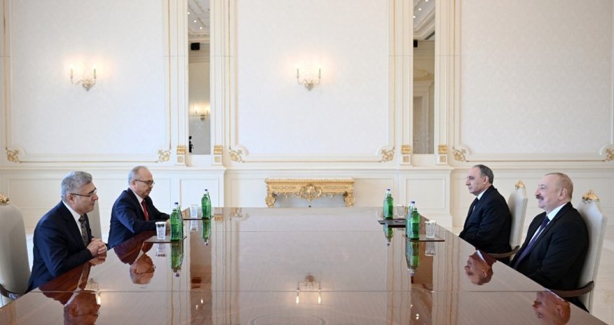 President of Azerbaijan Ilham Aliyev receives Ministers of Foreign Affairs and Transport of Kazakhstan President of Azerbaijan Ilham Aliyev receives Ministers of Foreign Affairs and Transport of Kazakhstan
