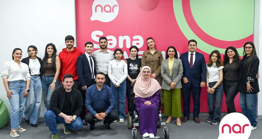 Nar joins an inclusive initiative within the Azerbaijan Urban Development Campaign Nar joins an inclusive initiative within the Azerbaijan Urban Development Campaign