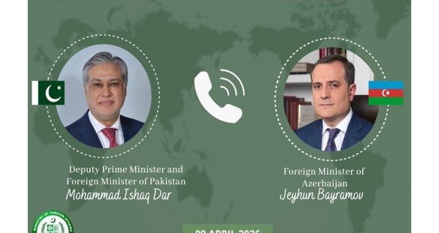Ceyhun Bayramov Pakistanın ABŞ-İran atəşkəsinin əldə edilməsində rolunu yüksək qiymətləndirib Ceyhun Bayramov Pakistanın ABŞ-İran atəşkəsinin əldə edilməsində rolunu yüksək qiymətləndirib