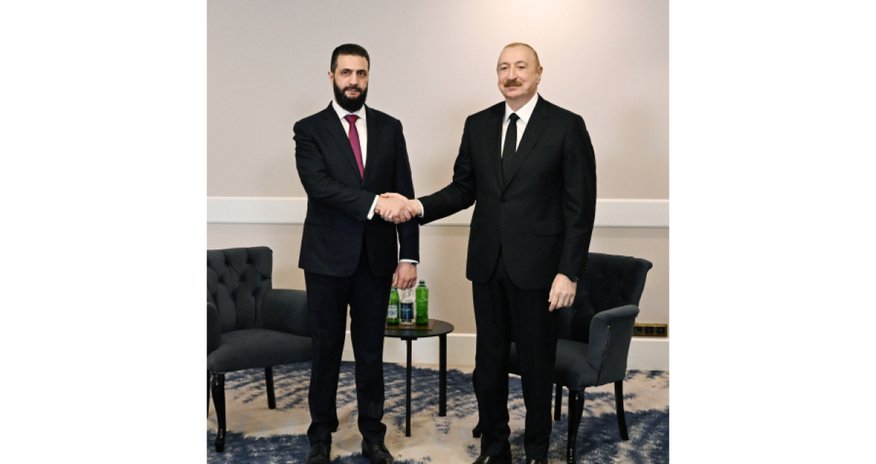 İlham Əliyev Əhməd Əl Şaraanı Azərbaycana səfərə dəvət edib İlham Əliyev Əhməd Əl Şaraanı Azərbaycana səfərə dəvət edib