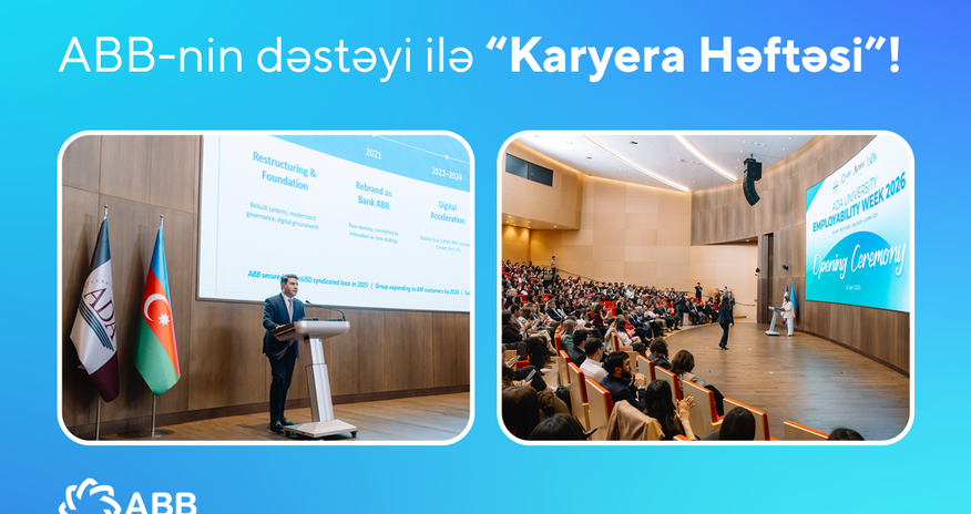 ABB-nin dəstəyi ilə ADA Universitetində “Karyera Həftəsi”! ABB-nin dəstəyi ilə ADA Universitetində “Karyera Həftəsi”!