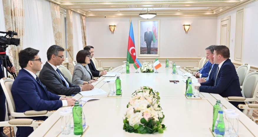 İrlandiya-Azərbaycan parlamentlərarası dostluq qrupunun üzvləri ilə görüş olub İrlandiya-Azərbaycan parlamentlərarası dostluq qrupunun üzvləri ilə görüş olub