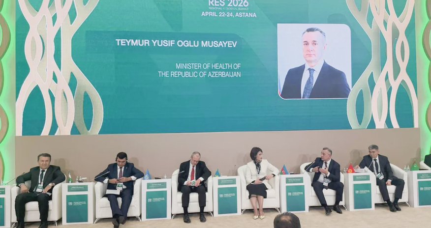Azerbaijan health minister warns of Caspian pollution risks to public health Azerbaijan health minister warns of Caspian pollution risks to public health