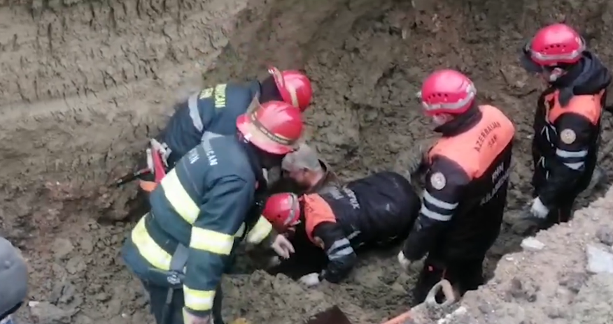 One person killed in soil collapse during excavation work in Gobustan One person killed in soil collapse during excavation work in Gobustan