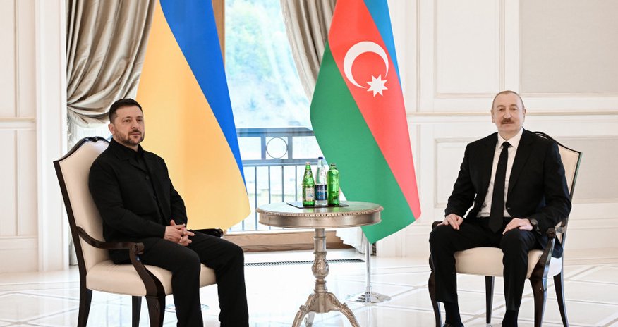 Azərbaycan və Ukrayna prezidentləri mətbuata bəyanatlarla çıxış ediblər - Yenilənib Azərbaycan və Ukrayna prezidentləri mətbuata bəyanatlarla çıxış ediblər - Yenilənib