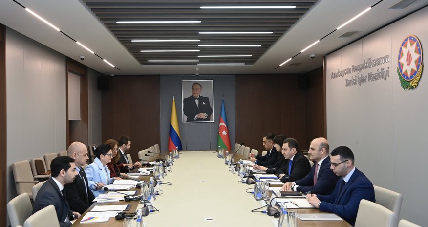 Azərbaycan və Kolumbiya arasında siyasi məsləhətləşmələr keçirilib Azərbaycan və Kolumbiya arasında siyasi məsləhətləşmələr keçirilib