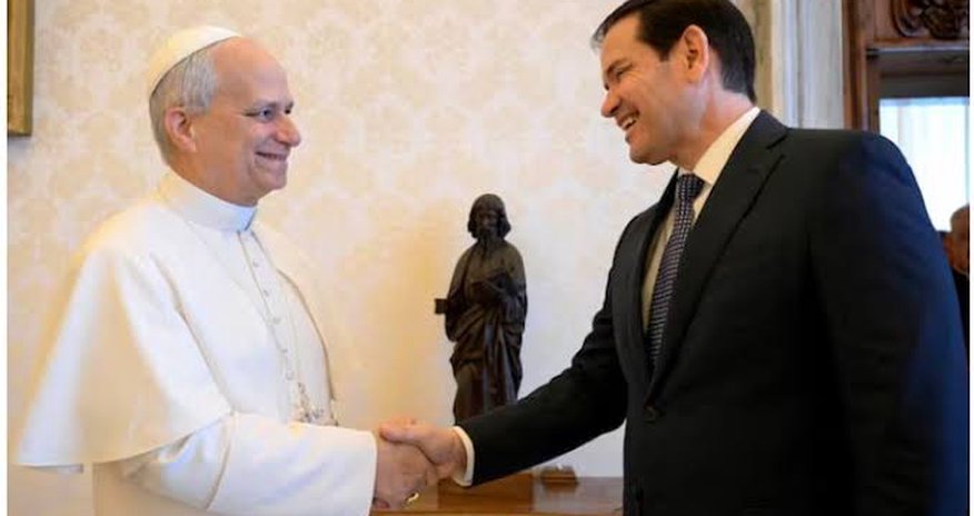 Rubio Roma Papası ilə görüşüb Rubio Roma Papası ilə görüşüb