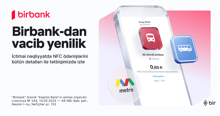 With the new Birbank feature, tracking public transport expenses has become easier With the new Birbank feature, tracking public transport expenses has become easier