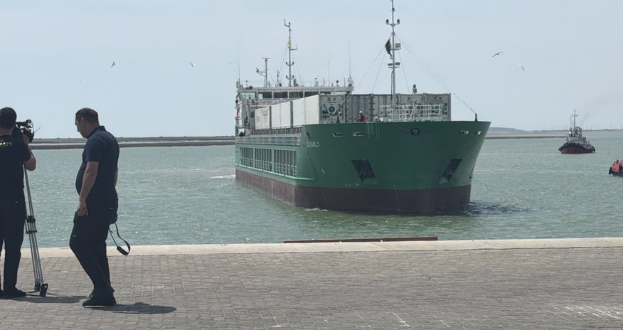Turkmenistan sends first domestically-built cargo vessel to Baku Turkmenistan sends first domestically-built cargo vessel to Baku