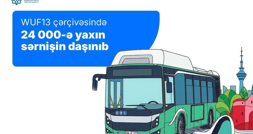 AYNA: В рамках WUF13 перевезено около 24 тысяч пассажиров AYNA: В рамках WUF13 перевезено около 24 тысяч пассажиров