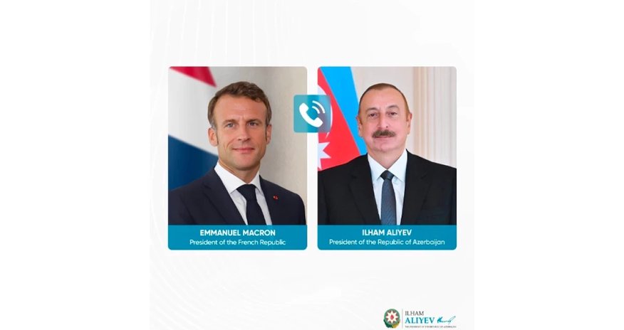 French President makes phone call to President of Azerbaijan French President makes phone call to President of Azerbaijan