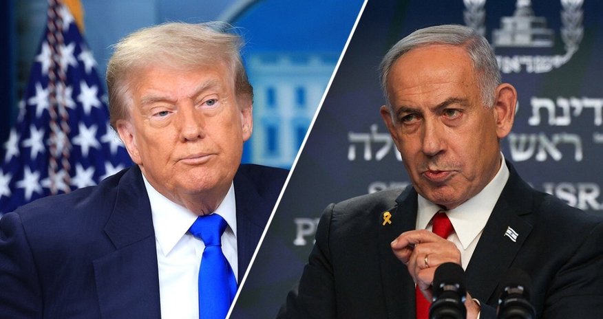 У Трампа разговор с Нетаньяху У Трампа разговор с Нетаньяху