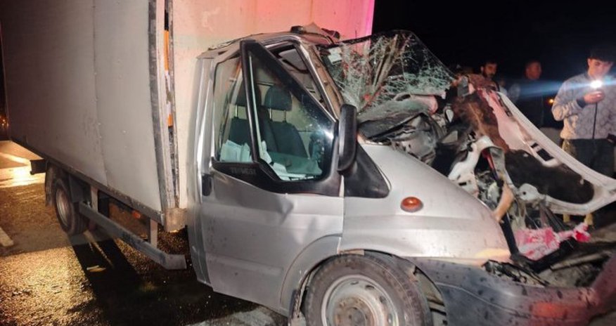 Biləsuvarda yol qəzası olub, ölən var Biləsuvarda yol qəzası olub, ölən var