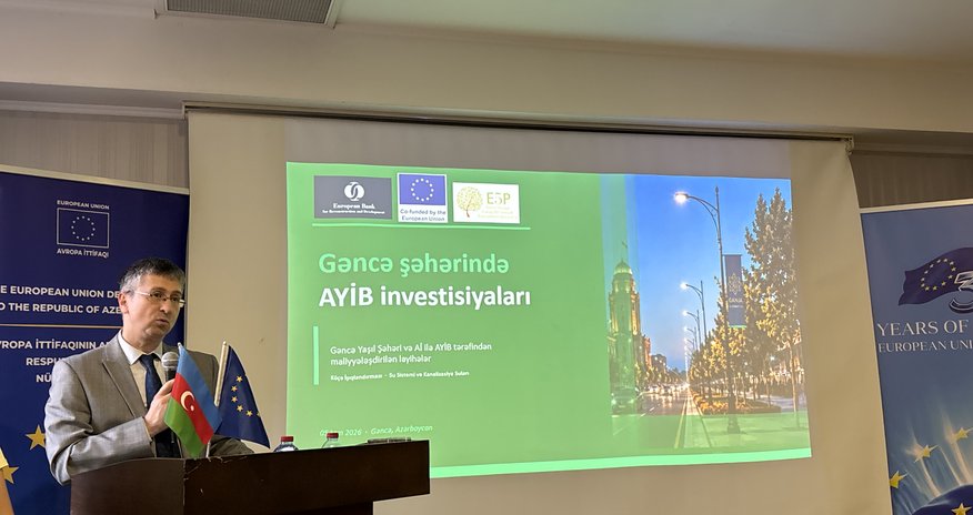 Aİ və AYİB Gəncədə su təminatı üzrə yeni mərhələyə başlayır - Viktor Bojkov Aİ və AYİB Gəncədə su təminatı üzrə yeni mərhələyə başlayır - Viktor Bojkov