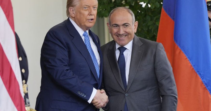 Tramp Paşinyanı təbrik edib Tramp Paşinyanı təbrik edib