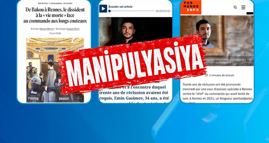 MEDİA: Fransanın bəzi media orqanları Azərbaycana qarşı qarayaxma kampaniyası aparır MEDİA: Fransanın bəzi media orqanları Azərbaycana qarşı qarayaxma kampaniyası aparır