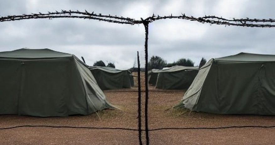 В Нидерландах тестируют лагерь для военнопленных В Нидерландах тестируют лагерь для военнопленных