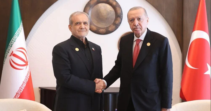 Ərdoğan və Pezeşkian ABŞ-İran razılaşmasını müzakirə ediblər Ərdoğan və Pezeşkian ABŞ-İran razılaşmasını müzakirə ediblər