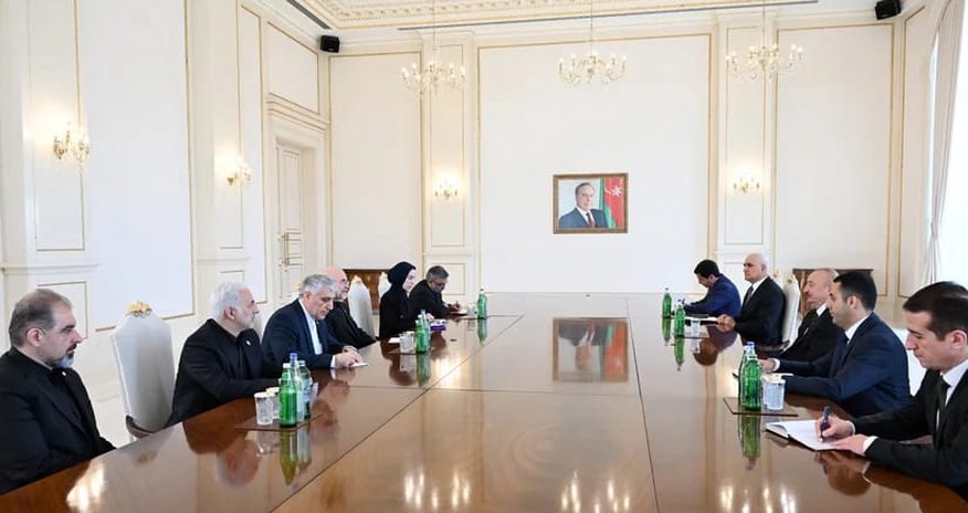 Prezident Qalibafı qəbul edib Prezident Qalibafı qəbul edib