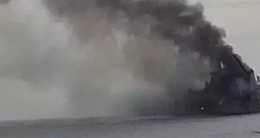 Уничтожен российский катер Уничтожен российский катер